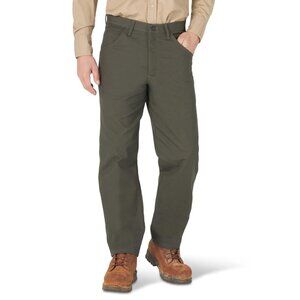 Wrangler Riggs Workwear Men's Flame Resistant Carpenter Work Pant, Loden 42X34